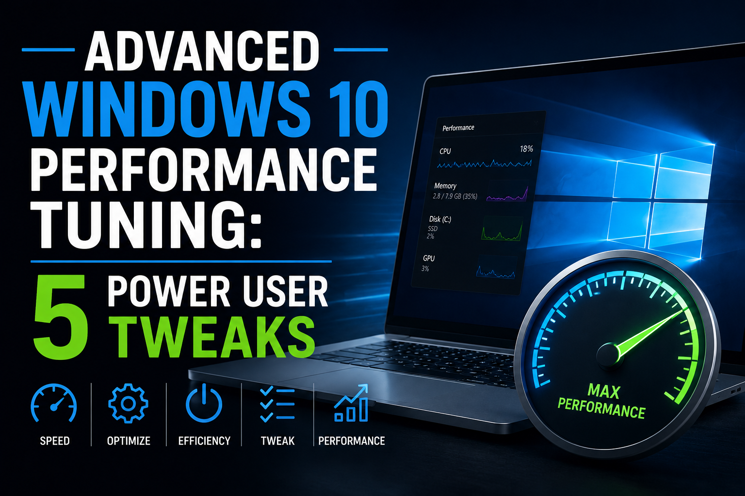 Advanced Windows 10 Performance Tuning: 5 Power User Tweaks