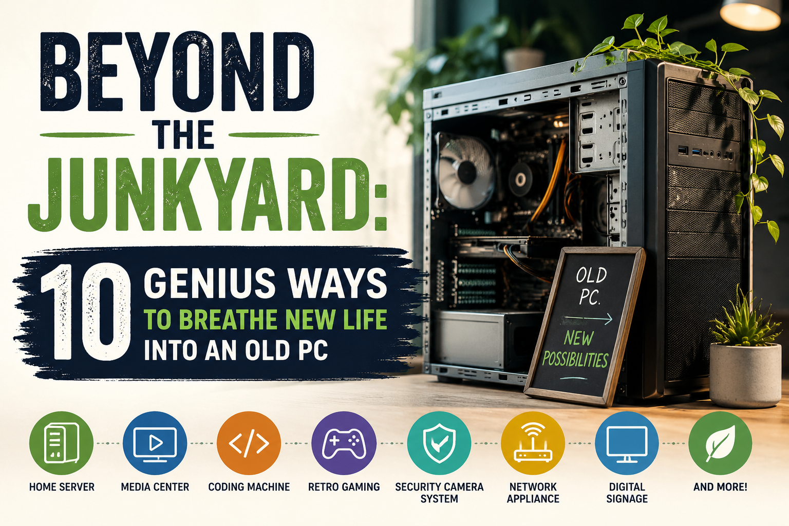 Beyond the Junkyard: 10 Genius Ways to Breathe New Life into an Old PC