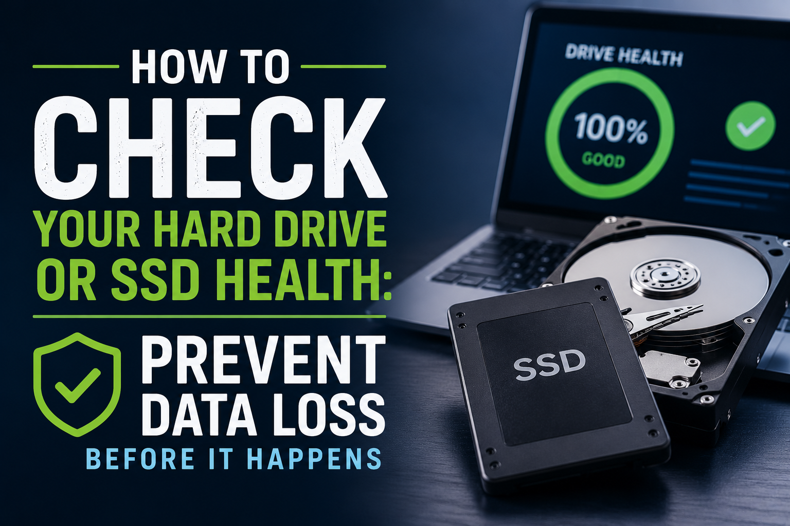 How to Check Your Hard Drive or SSD Health: Prevent Data Loss Before It Happens