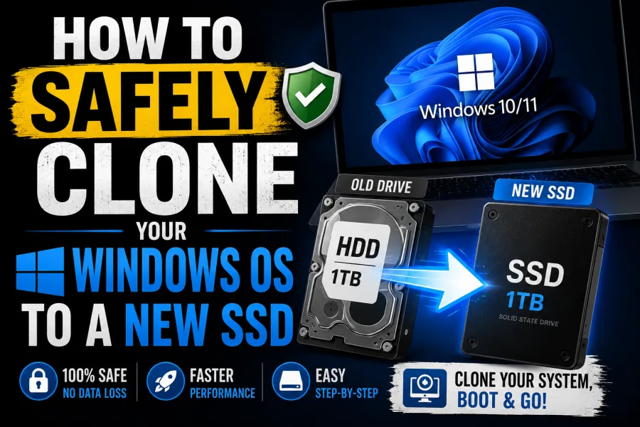 How to Safely Clone Your Windows OS to a New SSD